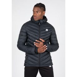 Osborn Puffer Kurtka - Czarny. Czarne kurtki męskie GORILLA WEAR, bez wzorów, bez kaptura. Za 489.00 zł.