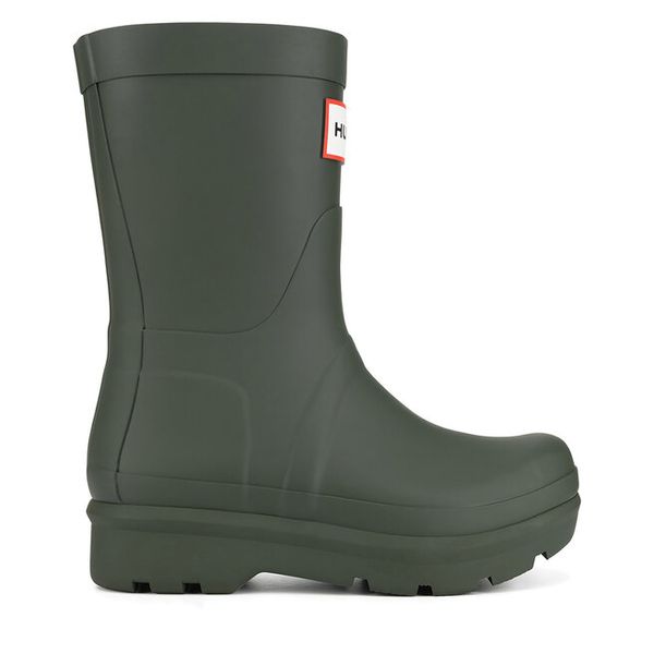 Kalosze Hunter. Brązowe kalosze damskie Hunter, bez wzorów, bez zapięcia. Za 249.99 zł.