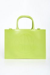 Torebka damska shopper ARMANI EXCHANGE. Shopperki damskie Armani Exchange, bez wzorów, bez dodatków. W wyprzedaży za 531.75 zł.