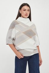 Sweter damski z półgolfem JOSEPH RIBKOFF. Swetry nierozpinane damskie Joseph Ribkoff, m, bez wzorów, bez kołnierzyka, bez ramiączek. Za 829.00 zł.