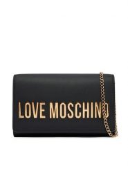 LOVE MOSCHINO Torebka JC4103PP0OKD0000 Czarny. Czarne torebki do ręki damskie Love Moschino, bez wzorów, ze skóry, bez dodatków. Za 699.99 zł.