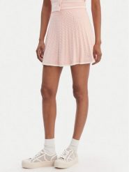 Guess Spódnica mini V6RD07 Z4652 Różowy Regular Fit. Czerwone spódnice damskie Guess, xl, z aplikacjami, z syntetyku, mini. Za 299.99 zł.