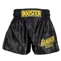Szorty do boksu tajskiego Booster Fight Gear Bangkok 1. Czarne szorty damskie BOOSTER FIGHT GEAR, bez wzorów, sportowe. Za 262.00 zł.
