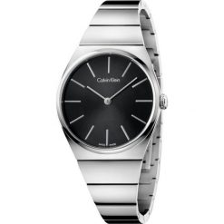 RABAT ZEGAREK CALVIN KLEIN SUPRIME K6C2X141. Czarne zegarki męskie Calvin Klein, bez wzorów, ze skóry, szklane. W wyprzedaży za 769.00 zł.
