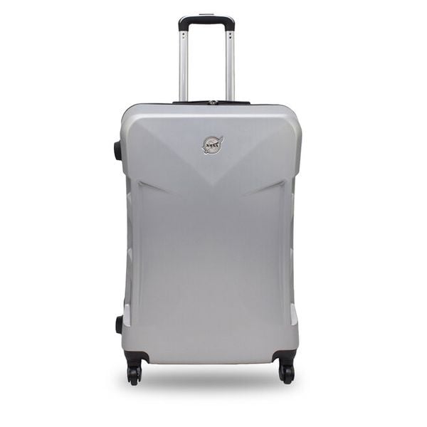 Walizka średnia Semi Line. Szare walizki męskie Semi-line, bez wzorów, średnie. Za 189.99 zł.