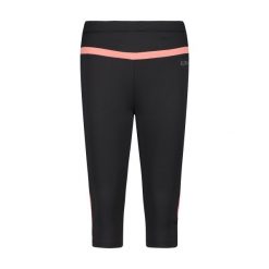 Damskie legginsy 3/4 CMP. Czarne legginsy damskie CMP, bez wzorów. Za 250.00 zł.