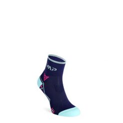 Skarpety biegowe damskie CMP Trail Sock SkinLife. Niebieskie skarpetki damskie CMP, bez wzorów. Za 42.99 zł.