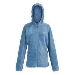 Damska Bluza Polarowa Endra Z Kapturem. Niebieskie bluzy damskie Regatta, na zimę, m, bez wzorów, z polaru, sportowe, bez ramiączek, z kapturem. Za 97.99 zł.