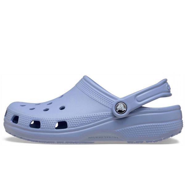 Klapki Crocs Classic Sabot U Dorośli. Niebieskie klapki damskie Crocs, bez wzorów, z materiału, bez zapięcia. Za 314.99 zł.