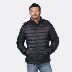 Ogrzewana kurtka EVO. Czarne kurtki męskie G-HEAT, na zimę, m, bez wzorów, sportowe, z kapturem. Za 651.70 zł.