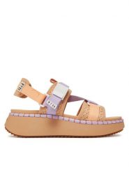 Steve Madden Sandały Decorum SM11003017 Kolorowy. Sandały damskie Steve Madden, bez wzorów, z materiału, bez obcasa, na koturnie, bez zapięcia. Za 299.99 zł.
