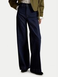 Polo Ralph Lauren Jeansy 211B17119001 Granatowy Wide Leg. Niebieskie jeansy damskie Polo Ralph Lauren, bez wzorów, z bawełny. Za 989.99 zł.