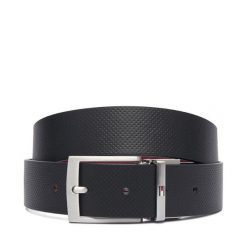 Pasek Tommy Hilfiger. Czarne paski męskie Tommy Hilfiger. Za 269.99 zł.