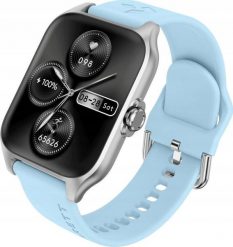 Smartwatch Garett Activity 2 Niebieski (SPORT_ACTIVITY2_SVR_MAT). Niebieskie zegarki smartwatch GARETT, bez wzorów. Za 261.99 zł.