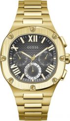 Zegarek Guess Zegarek męski Guess GW0572G2 złoty. Żółte zegarki męskie Guess, z aplikacjami, złote. Za 989.00 zł.