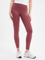 Adidas Originals Legginsy Kobiety Sztuczne włókno różowy, L. Czerwone legginsy damskie adidas Originals, bez wzorów, z dzianiny. Za 199.95 zł.