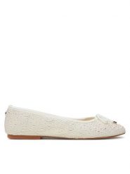 Steve Madden Baleriny Blossoms-P SM11002853 Écru. Balerinki damskie Steve Madden, bez wzorów, z tworzywa sztucznego, bez obcasa, bez zapięcia. Za 459.99 zł.