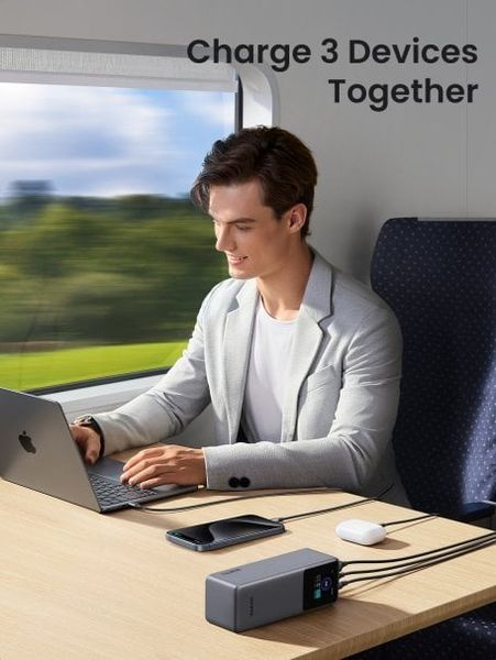 Powerbank Ugreen Nexode PB722 25000mAh Szary. Szare powerbanki Ugreen. Za 319.99 zł.