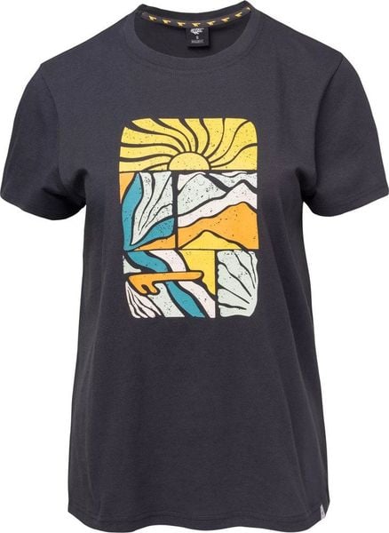 Damska Koszulka z krótkim rękawem LADY GLADYS. Bluzki damskie HITEC, bez wzorów, bez kołnierzyka, bez ramiączek. Za 43.90 zł.