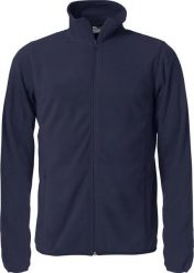Clique Basic Kurtka Micro Fleece - 100% poliester antypill. Niebieskie kurtki męskie CLIQUE, l, bez wzorów, z polaru, bez kaptura. Za 162.87 zł.