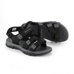 Sandały turystyczne unisex Alpine Pro Gode. Czarne buty zimowe męskie Alpine Pro, bez wzorów, bez obcasa, bez zapięcia. W wyprzedaży za 259.00 zł.