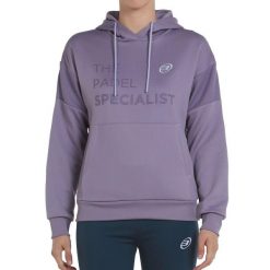 Sweatshirt Bullpadel Naos Woman. Fioletowe bluzy męskie bullpadel, bez wzorów, bez kaptura. W wyprzedaży za 187.40 zł.