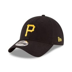 Czapka z daszkiem New Era MLB Pittsburgh Pirates. Czarne czapki damskie New Era, bez wzorów, z bawełny. Za 167.50 zł.