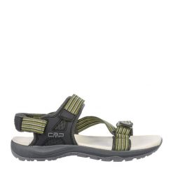 Sandały sportowe uniseks CMP KHALYS wkładka ze skóry. Czarne sandały męskie CMP, bez wzorów, ze skóry, sportowe, bez zapięcia. Za 214.00 zł.