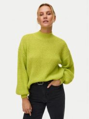 Vero Moda Sweter Ellie 10346753 Żółty Oversize. Żółte swetry nierozpinane damskie Vero Moda, m, bez wzorów, z syntetyku, bez kołnierzyka, bez ramiączek. Za 319.99 zł.