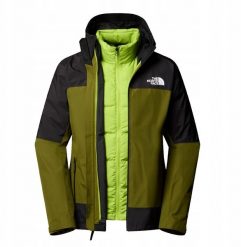 Kurtka 3w1 The North Face Mountain Light Triclimate GTX Jacket - forest olive/tnf black. Czarne kurtki męskie The North Face, m, bez wzorów, bez kaptura. Za 1,934.80 zł.