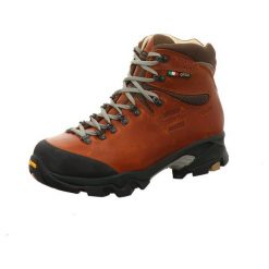 Buty do turystyki męskie Zamberlan VIOZ LUX GTX RR. Brązowe buty zimowe męskie Zamberlan, bez wzorów, bez obcasa, bez zapięcia. Za 828.99 zł.