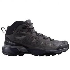 Buty trekkingowe męskie Salomon X Ultra Ltr Mid 360 Gtx Gore-tex. Czarne buty zimowe męskie Salomon, z gore-texu, za kostkę, bez zapięcia. Za 688.00 zł.