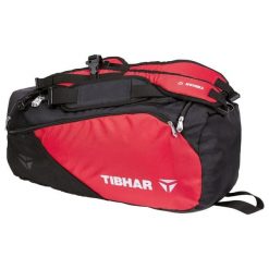 Torba do tenisa stołowego Tibhar Mesh. Czerwone torby sportowe męskie TIBHAR, bez wzorów, z meshu, duże. Za 470.50 zł.