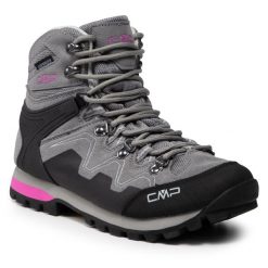 Trekkingi CMP. Szare obuwie trekkingowe damskie CMP, bez zapięcia. Za 449.99 zł.