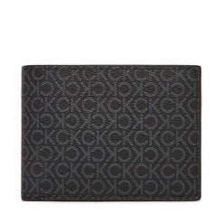 Portfel Calvin Klein. Czarne portfele męskie Calvin Klein, bez wzorów. Za 284.99 zł.