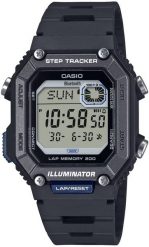 Zegarek męski Casio WS-B1000-1AVEF. Zegarki męskie Casio, bez wzorów. Za 197.97 zł.