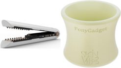 Prostownica SkinVibe SkinVibe Luna MiniWireless (SV-003WH) + SkinVibe PonyGadget - Guma do włosów, kremowa (SV-004CR). Białe prostownice SkinVibe. Za 389.00 zł.