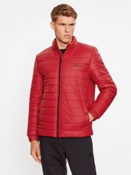 HUGO Kurtka przejściowa Benti2221 50468719 Czerwony Regular Fit. Czerwone kurtki męskie Hugo, m, bez wzorów, z syntetyku, bez kaptura. Za 759.00 zł.