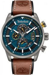 Zegarek męski Timberland TBL.TDWGF0095401 brązowy. Brązowe zegarki męskie Timberland, bez wzorów. Za 799.00 zł.