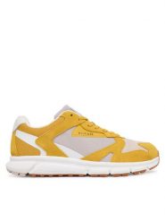 Tommy Hilfiger Sneakersy Outdoor Runner FM0FM05945 Żółty. Żółte trekkingi męskie Tommy Hilfiger, ze skóry, bez zapięcia. Za 489.99 zł.