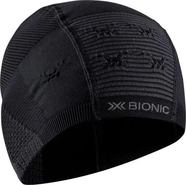 Czapka X-Bionic HELMET CAP B034. Czarne czapki damskie X BIONIC, bez wzorów, ze skóry, sportowe. Za 159.99 zł.