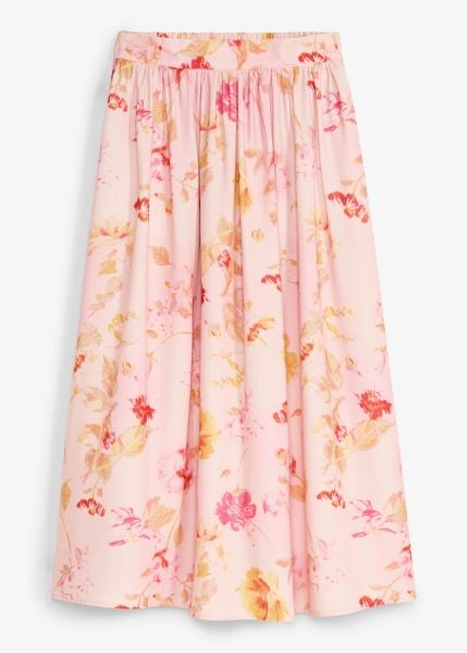 Spódnica maxi z przewiewnej krepy. Czerwone spódnice damskie bonprix, bez wzorów, eleganckie, maxi. Za 149.99 zł.