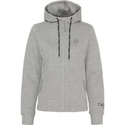 Damska bluza z kapturem Catago Natalie. Szare bluzy damskie CATAGO, bez wzorów, sportowe, bez ramiączek, z kapturem. Za 271.85 zł.