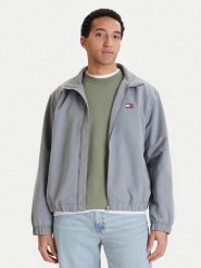 Tommy Jeans Kurtka przejściowa Essential DM0DM22720 Szary Regular Fit. Szare kurtki męskie Tommy Jeans, l, bez wzorów, z jeansu, bez kaptura. Za 529.99 zł.