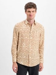 Drykorn koszula casual - Ramis Mężczyźni Regular Fit brązowy|beżowy, S. Brązowe koszule męskie DRYKORN, m, bez wzorów, casualowe, bez kołnierzyka, bez ramiączek. Za 599.95 zł.