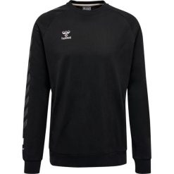 Bluza piłkarska męska Hummel Move Grid bawełniana. Czarne bluzy męskie Hummel, m, bez wzorów, z bawełny, sportowe, bez ramiączek, bez kaptura. Za 233.50 zł.