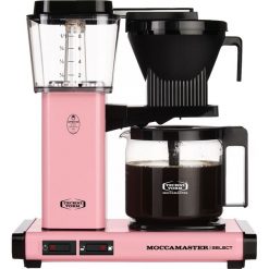 Moccamaster KBG Select pink ekspres przelewowy. Różowe ekspresy przelewowe Moccamaster. W wyprzedaży za 1,099.00 zł.