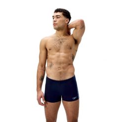 Spodenki kąpielowe męskie Speedo End+ Tech Pnl Asht. Niebieskie kąpielówki męskie Speedo, m, bez wzorów. Za 189.99 zł.
