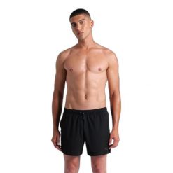 Szorty kąpielowe Arena Pocket Beach. Czarne kąpielówki męskie ARENA, m, bez wzorów. Za 319.50 zł.