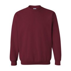 Bluza Rozpinana Z Grubej Mieszanki Dla Dorosłych Unisex. Czerwone bluzy męskie GILDAN, l, bez wzorów, bez ramiączek, bez kaptura. Za 64.99 zł.